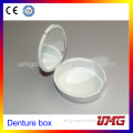 dental supply wholesale sale plastic denture box with mirror
